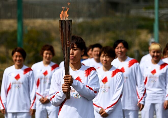 Primer Caso De Covid En El Relevo De La Antorcha Olimpica En Jap N